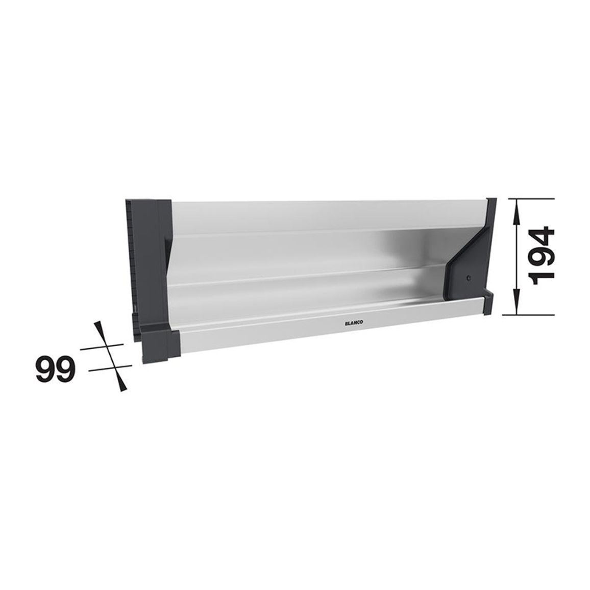 Полочка под мойку Orga Shelf H 600 мм BLANCO (527459) Полочка под мойку Orga Shelf H 600 мм BLANCO (527459)