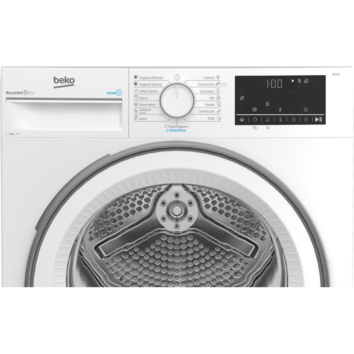 Сушильная машина 54.3см белая B3T67230 Beko