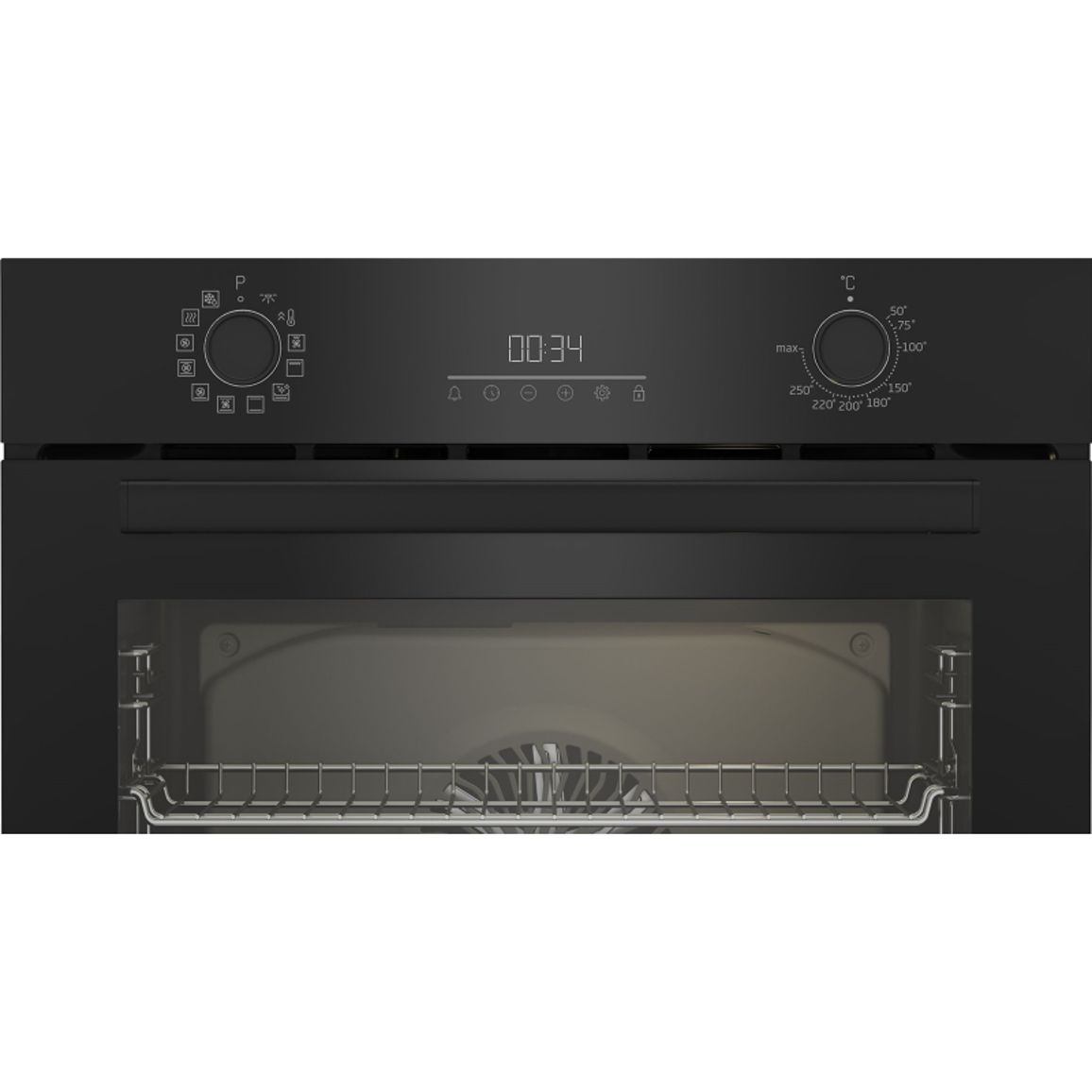 Духовой шкаф черный BBIR17300BCS Beko Духовой шкаф черный BBIR17300BCS Beko