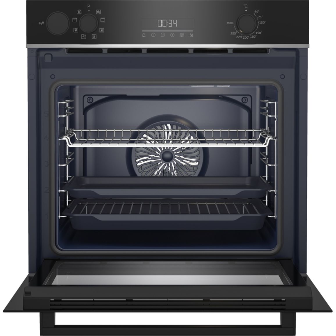 Духовой шкаф черный BBIS143N0B Beko Духовой шкаф черный BBIS143N0B Beko