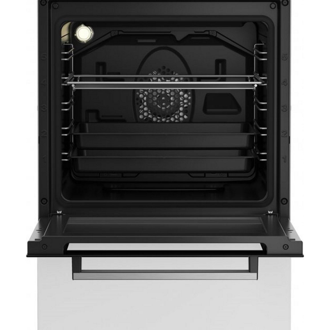 Плита комбинированная 50см белая FSE52332DWDS Beko