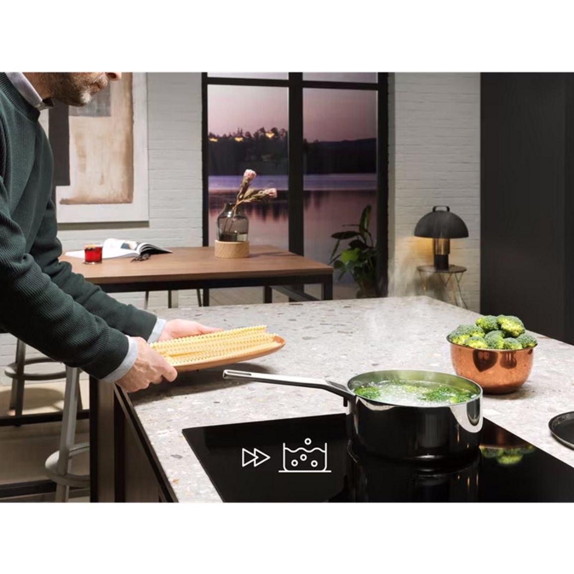 Индукционная варочная поверхность EIT61443B Hob2Hood Electrolux Индукционная варочная поверхность EIT61443B Hob2Hood Electrolux