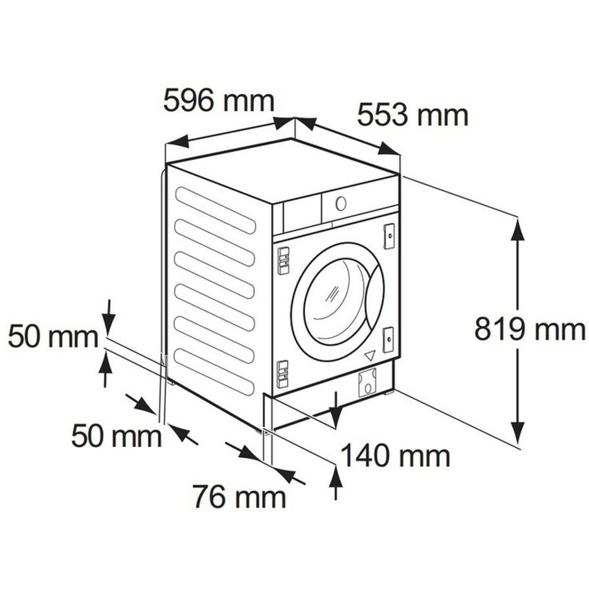 Стиральная машина встроенная EW7N7F348SUI Electrolux Стиральная машина встроенная EW7N7F348SUI Electrolux