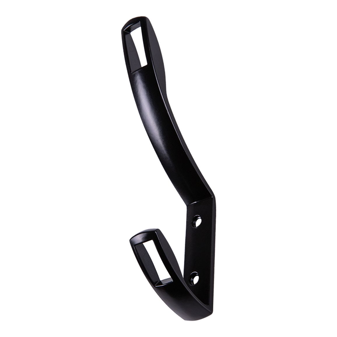 Крючок DW 08 G1 (RW 0801) черный гладкий Крючок DW 08 G1 (RW 0801) черный гладкий