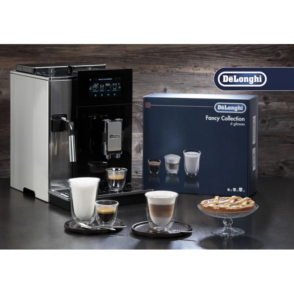 Набір склянок DLSC302 MIX (90/270/330) (6 шт) DeLonghi Набір склянок DLSC302 MIX (90/270/330) (6 шт) DeLonghi