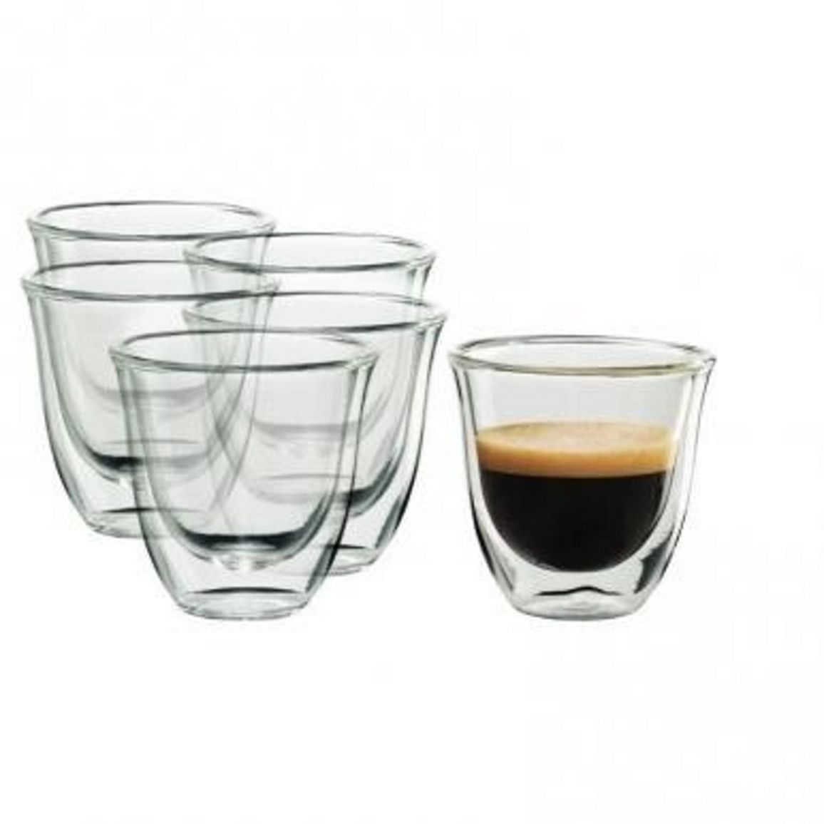 Набор стаканов DLSC300 ESPRESSO (6 шт) 60 ML DeLonghi Набор стаканов DLSC300 ESPRESSO (6 шт) 60 ML DeLonghi