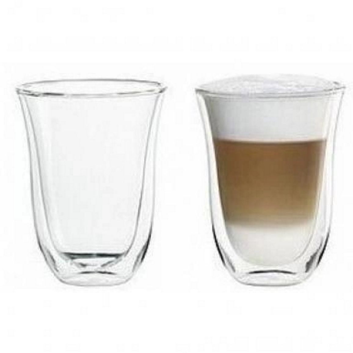Набір склянок LATTE MACCHIATO (2 шт) 220 ML DeLonghi Набір склянок LATTE MACCHIATO (2 шт) 220 ML DeLonghi