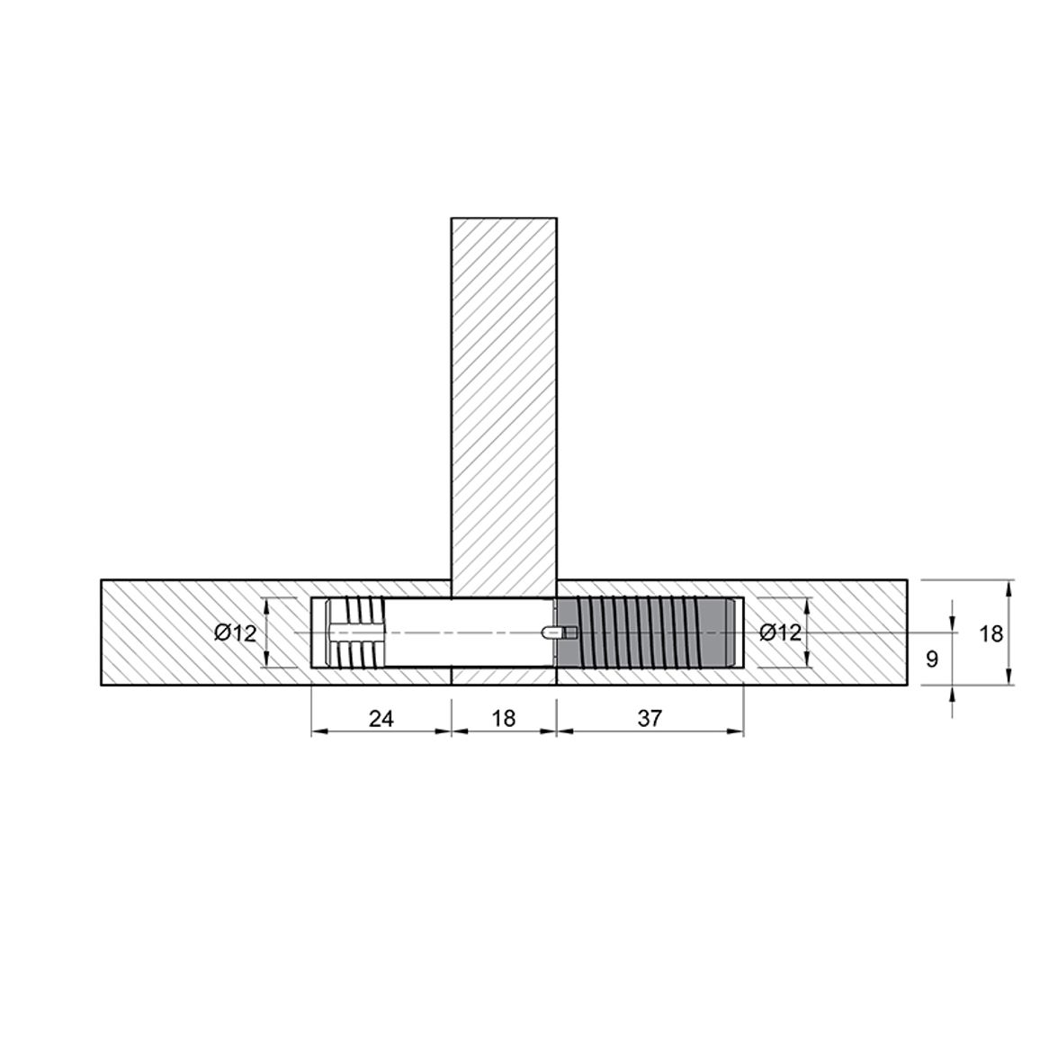Конектор Invis Mx2 35 мм, Lamello Конектор Invis Mx2 35 мм, Lamello