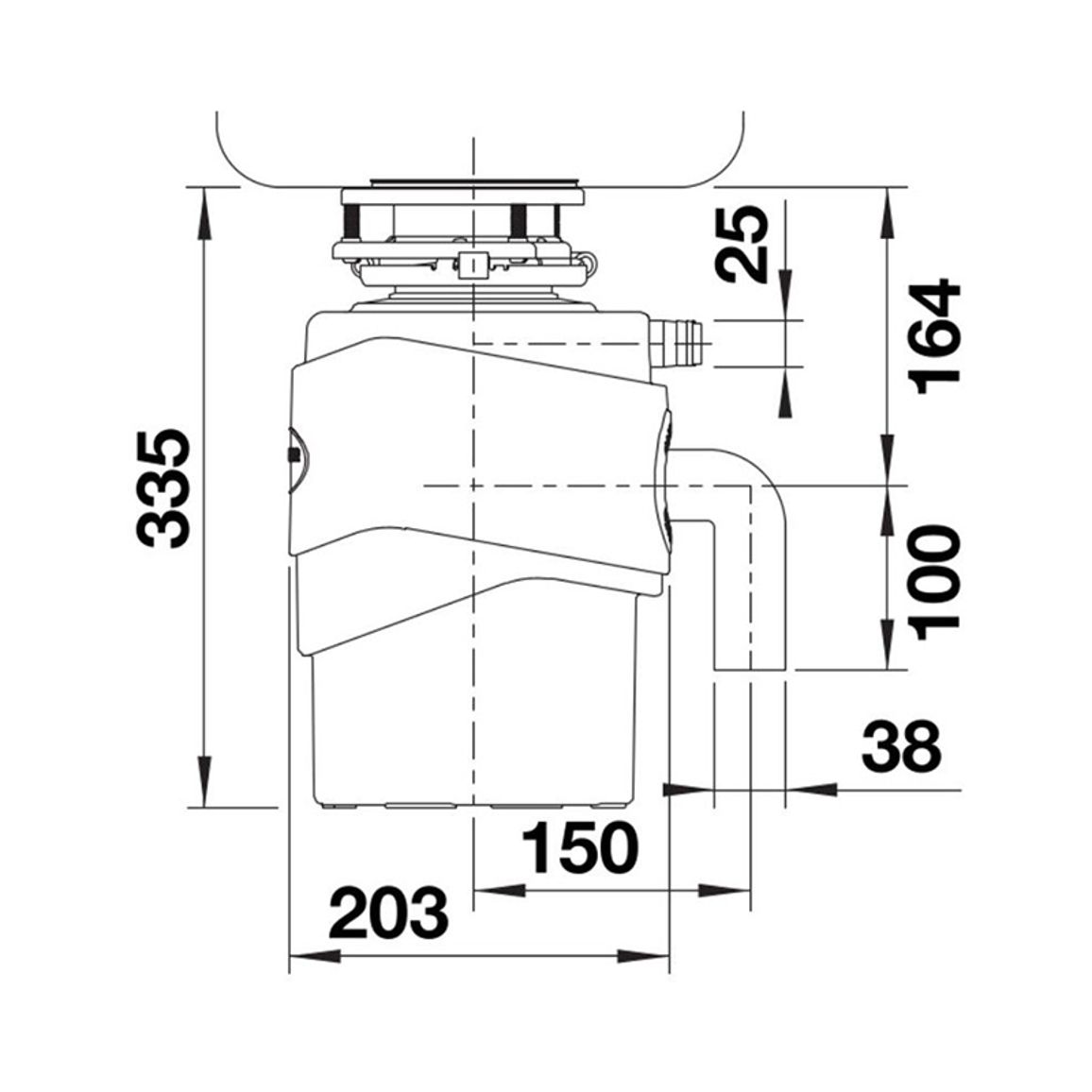 Измельчитель отходов FWD MEDIUM BLANCO (526647) Измельчитель отходов FWD MEDIUM BLANCO (526647)