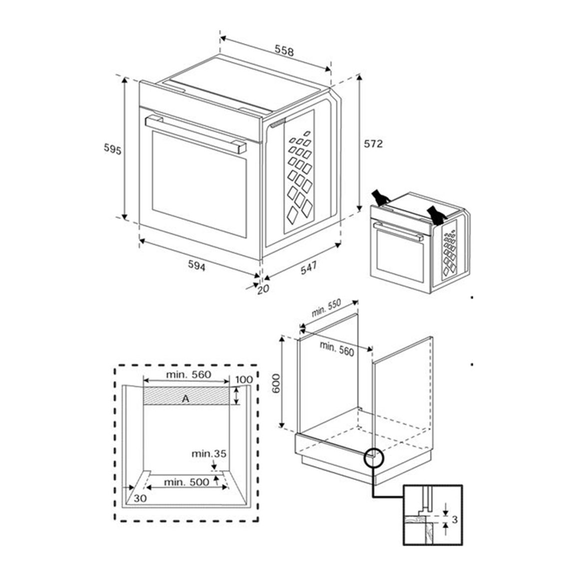 Духова шафа BBIMM13400XCSW Beko Духова шафа BBIMM13400XCSW Beko
