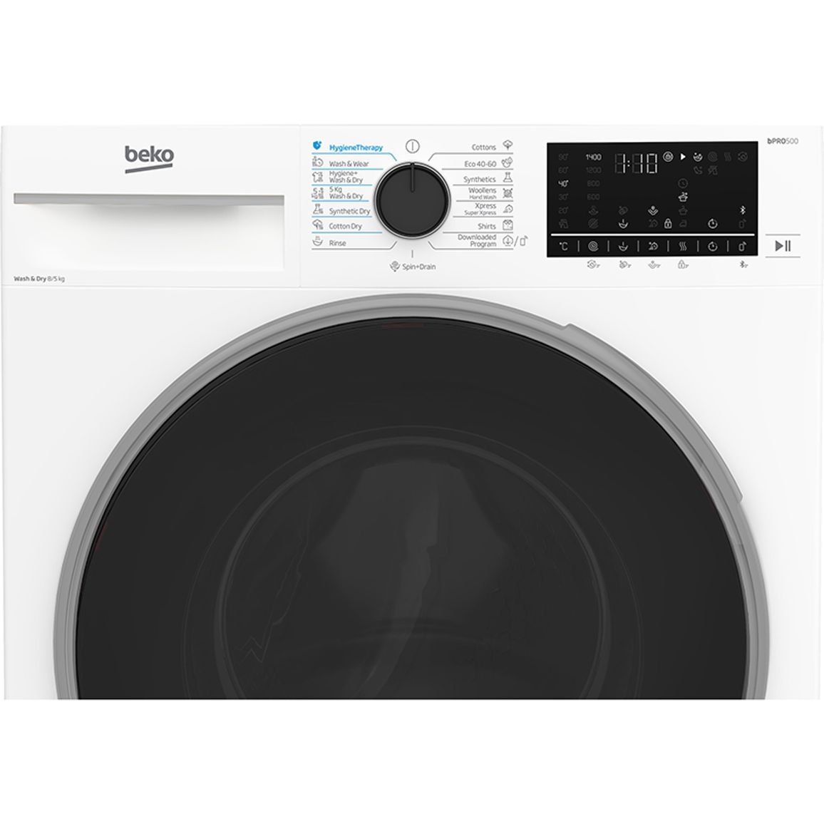 Стирально-сушильная машина 57см B5DFT58447W Beko Стирально-сушильная машина 57см B5DFT58447W Beko
