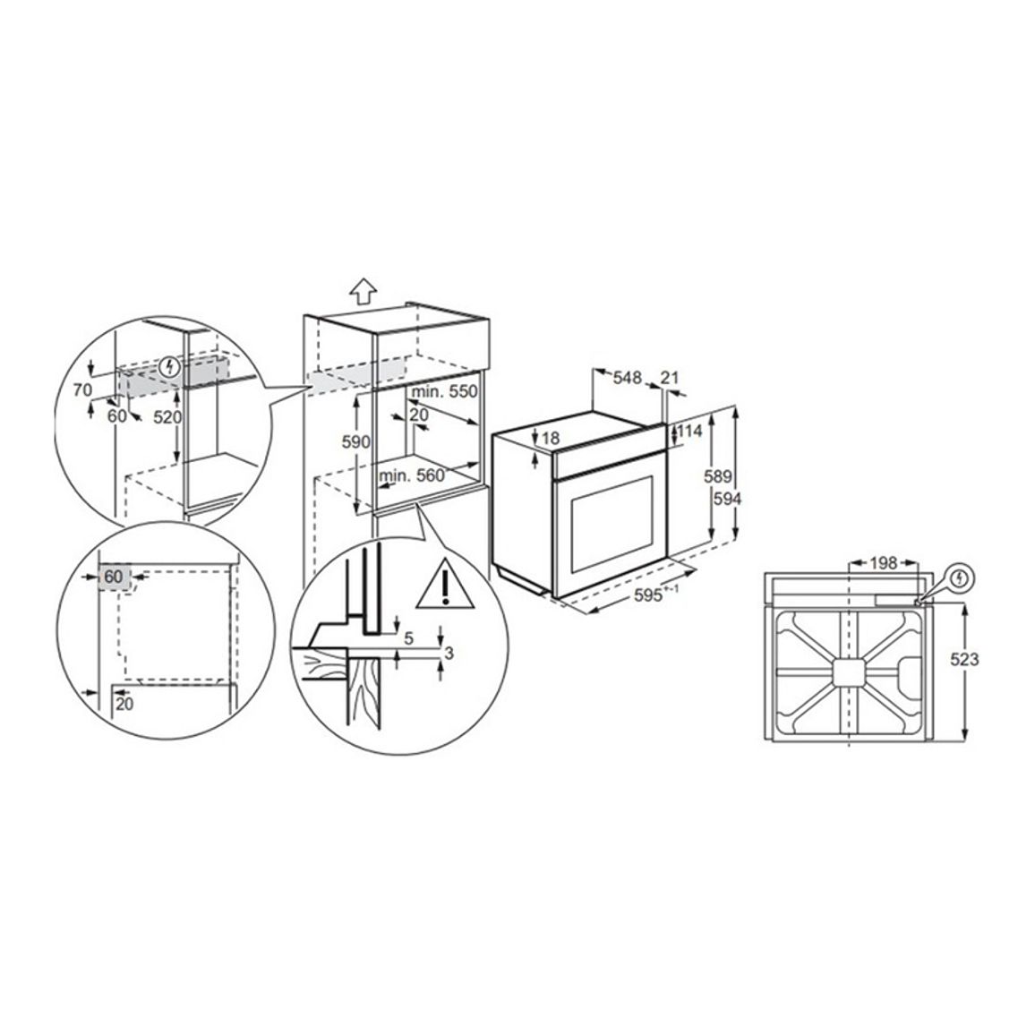 Духова шафа EOE8P39WX чорний/нерж. сталь Electrolux Духова шафа EOE8P39WX чорний/нерж. сталь Electrolux