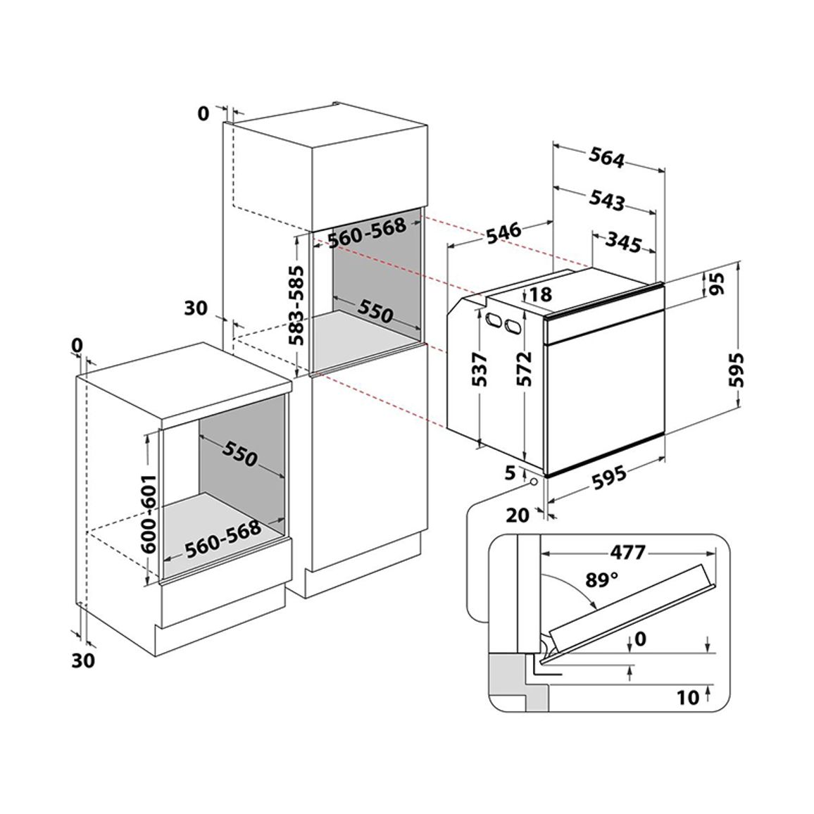 Духова шафа вбудована W11IOM14MS2H Whirlpool Духова шафа вбудована W11IOM14MS2H Whirlpool