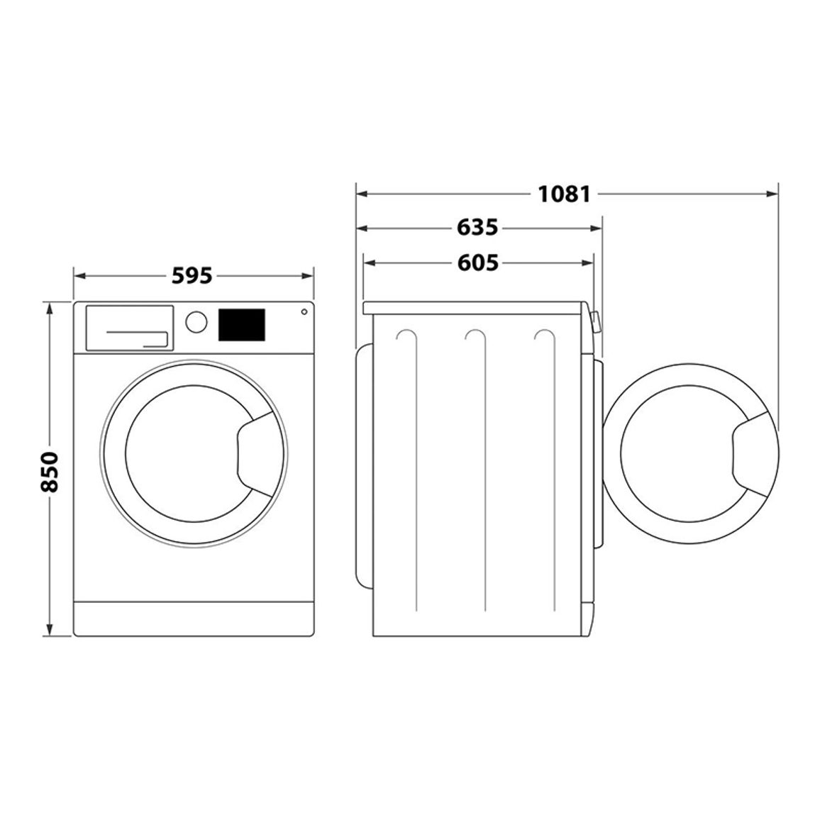 Стирально-сушильная машина FFWDB1176258BCVUA Whirlpool Стирально-сушильная машина FFWDB1176258BCVUA Whirlpool