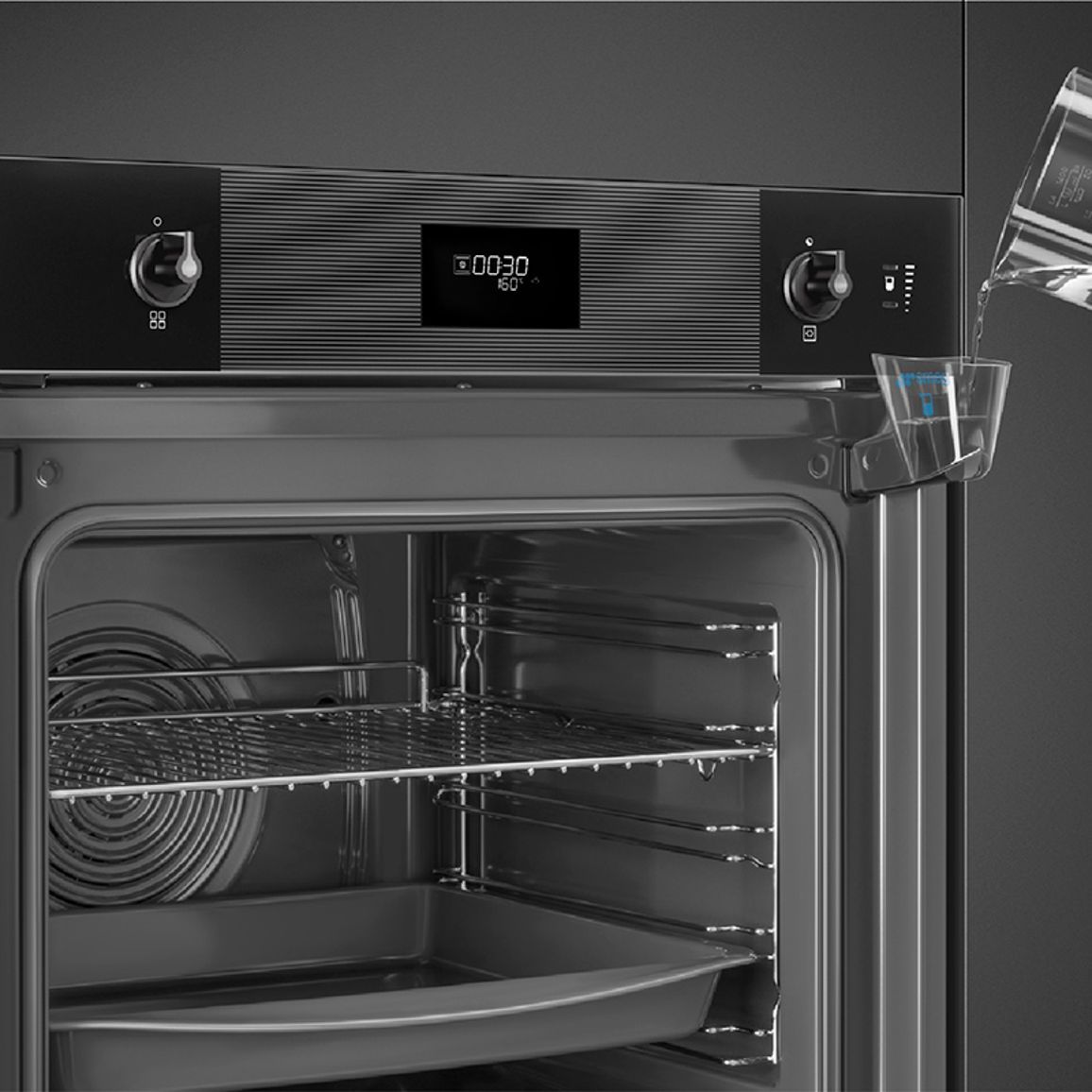 Духова шафа з парою SO6101S2B3 Smeg Духова шафа з парою SO6101S2B3 Smeg