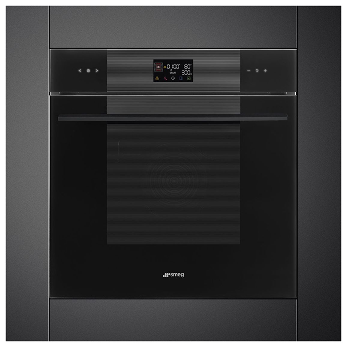 Духовой шкаф с СВЧ SO6102M2B3 Smeg Духовой шкаф с СВЧ SO6102M2B3 Smeg