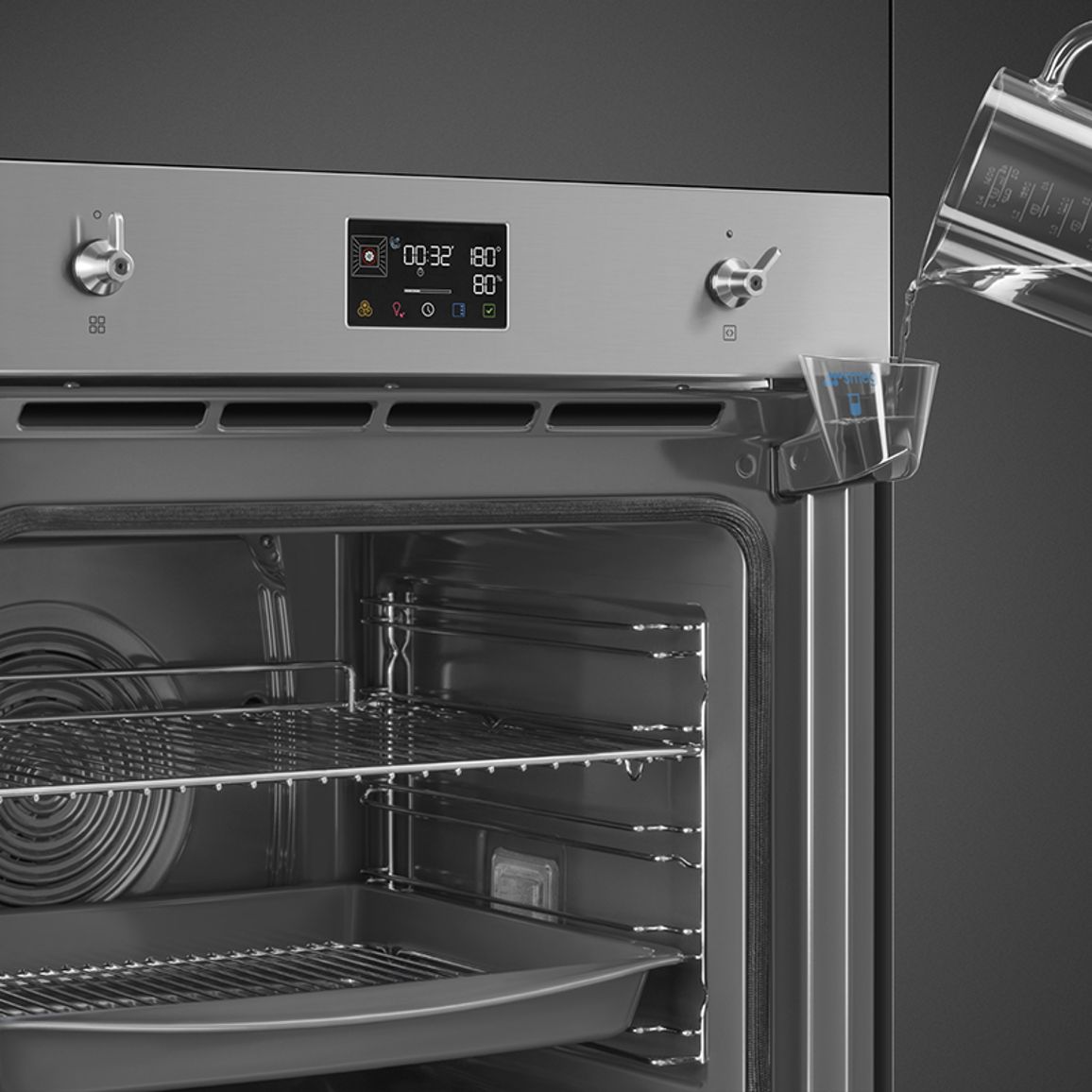 Духова шафа з парою SOP6302S2PX Smeg Духова шафа з парою SOP6302S2PX Smeg