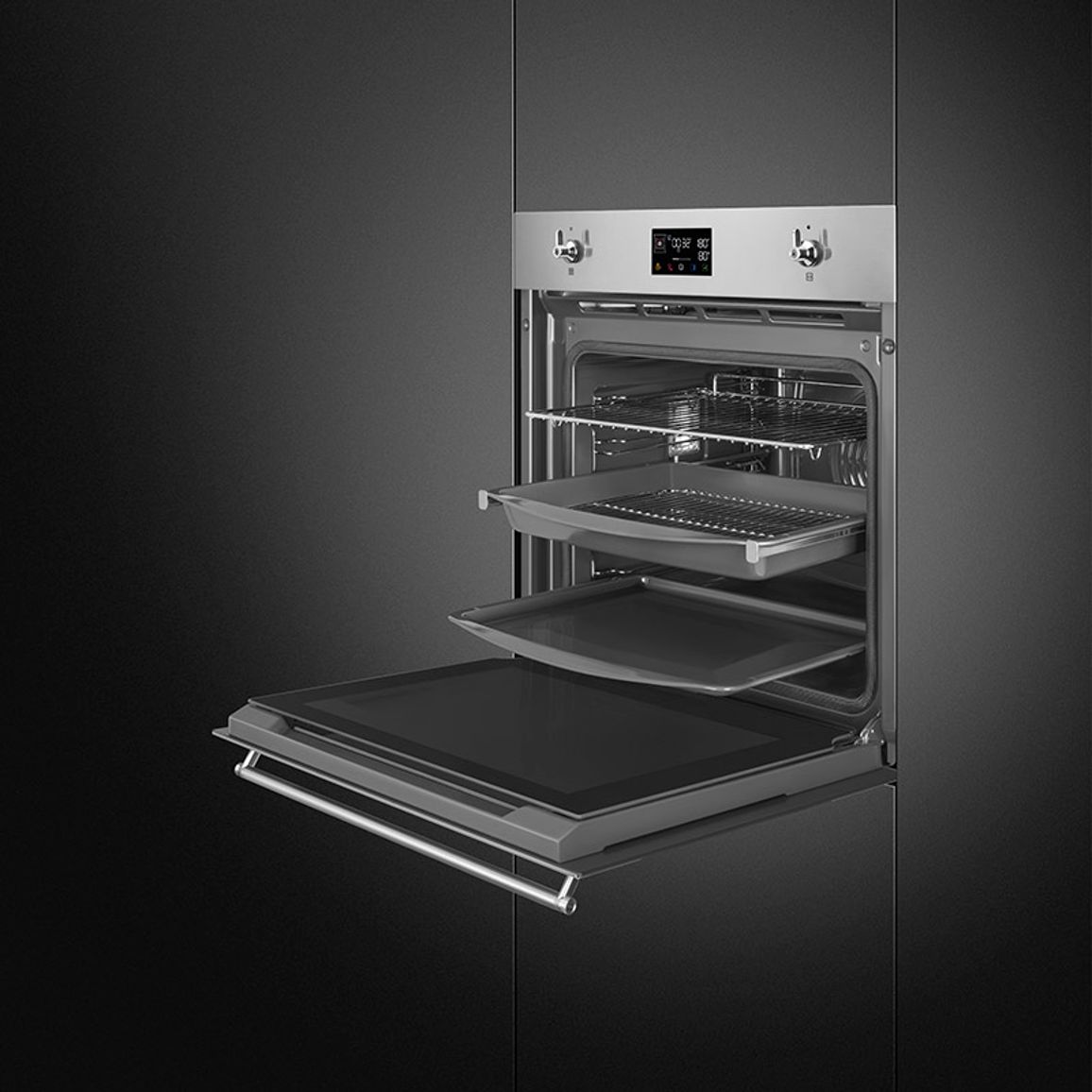 Духова шафа з парою SOP6302S2PX Smeg Духова шафа з парою SOP6302S2PX Smeg