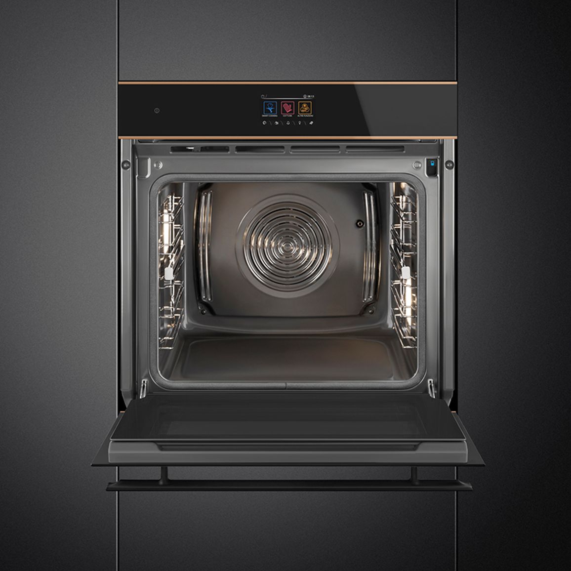 Духовой шкаф с паром SOP6604S2PNR Smeg Духовой шкаф с паром SOP6604S2PNR Smeg