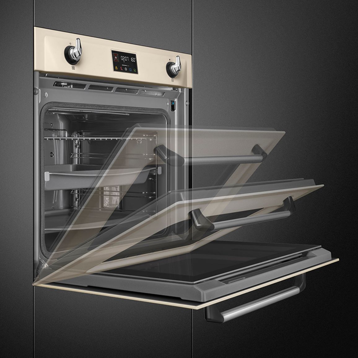 Духова шафа з парою SOP6902S2PP Smeg Духова шафа з парою SOP6902S2PP Smeg