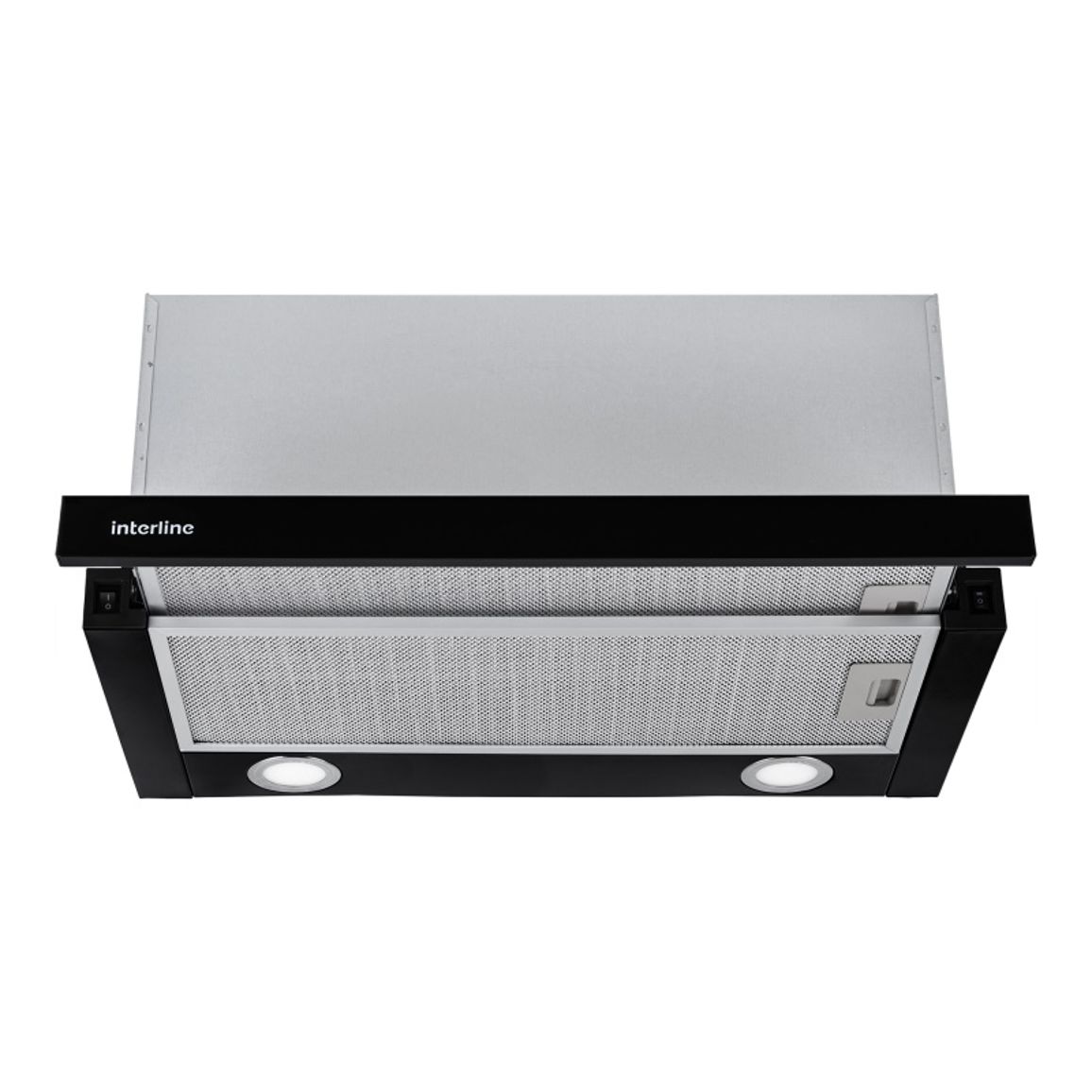 Вытяжка телескопическая SHARK PLUS BL/SA/60 INTERLINE Вытяжка телескопическая SHARK PLUS BL/SA/60 INTERLINE