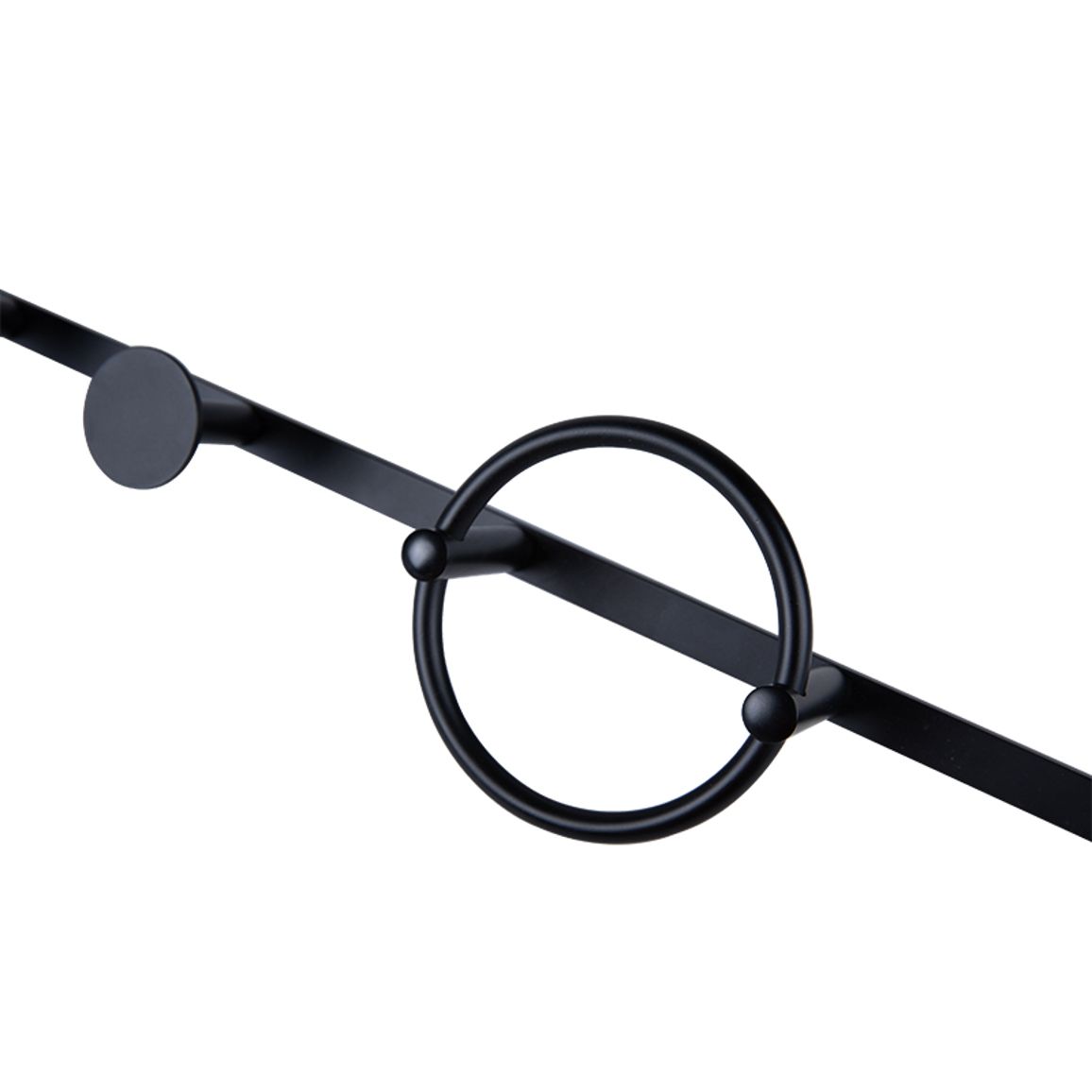 Вешалка с крючками Ferro Fiori BR 0929, черный