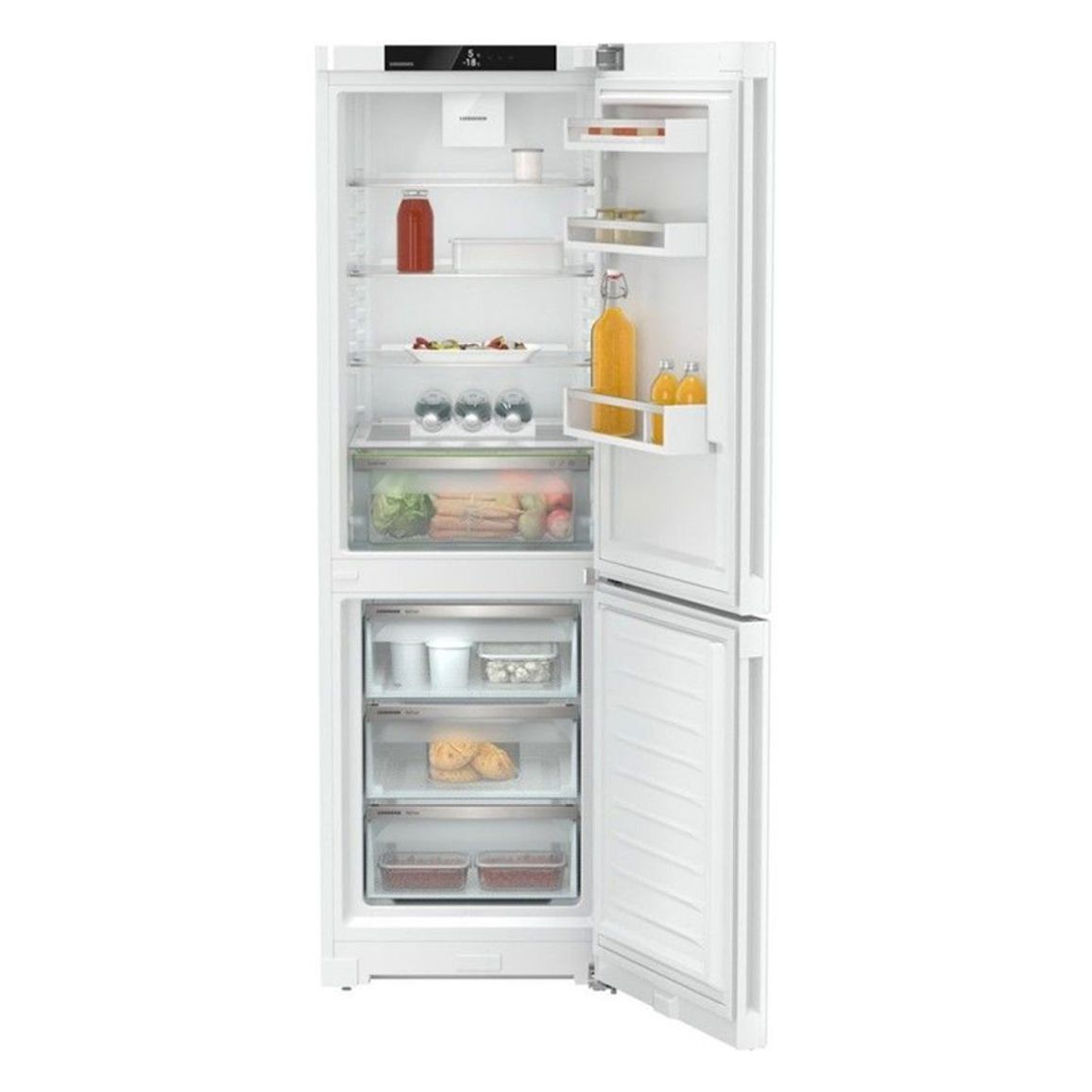 Холодильник с морозильной камерой EasyFresh и NoFrost CNd 5203 Liebherr Холодильник с морозильной камерой EasyFresh и NoFrost CNd 5203 Liebherr