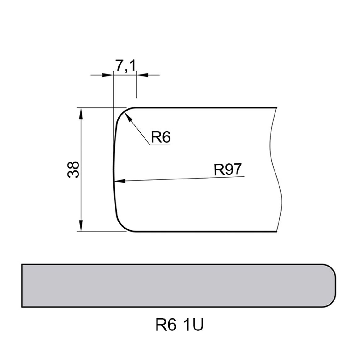 Столешница Luxeform W147-1 U Мрамор Милтон 3050х900х38мм м.п Столешница Luxeform W147-1 U Мрамор Милтон 3050х900х38мм м.п