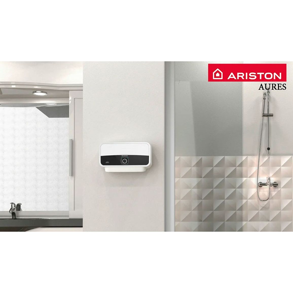 Водонагреватель Aures 3,1л. Ariston (3520018-V) Водонагреватель Aures 3,1л. Ariston (3520018-V)
