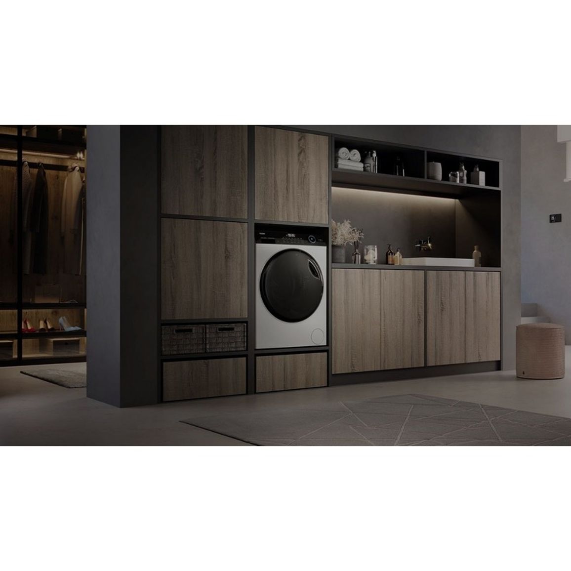 Стирально-сушильная фронтальная машина HWD90-B14959U1 белая Haier Стирально-сушильная фронтальная машина HWD90-B14959U1 белая Haier