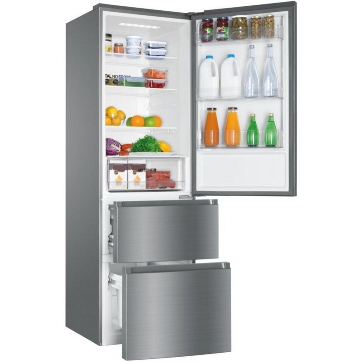 Холодильник HTR3619ENMN серебристый Haier Холодильник HTR3619ENMN серебристый Haier