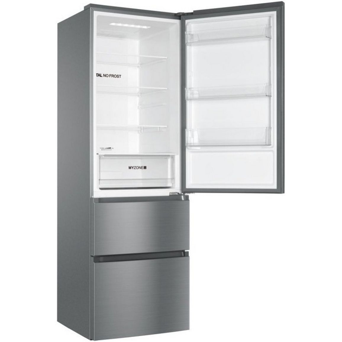 Холодильник HTR3619ENMN серебристый Haier Холодильник HTR3619ENMN серебристый Haier