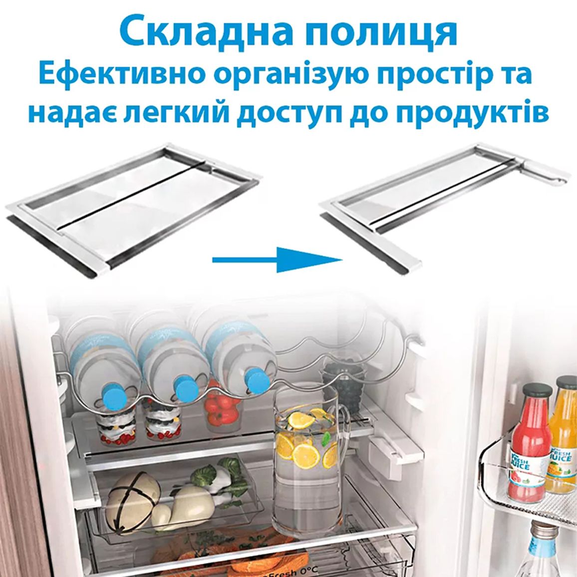 Холодильник вбудований INC20T321EU білий Indesit