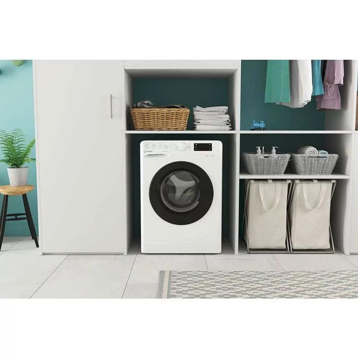 Стиральная фронтальная машина OMTWSE61051WKUA белая Indesit Стиральная фронтальная машина OMTWSE61051WKUA белая Indesit
