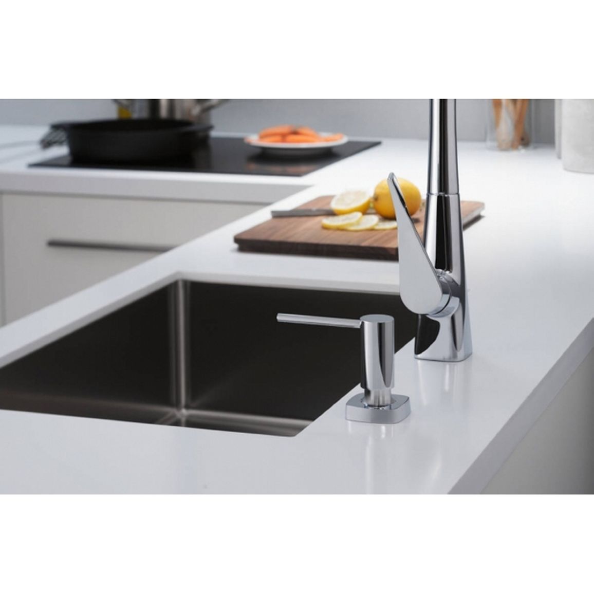 Дозатор для миючих засобів A71 500мл хром Hansgrohe (40468000)