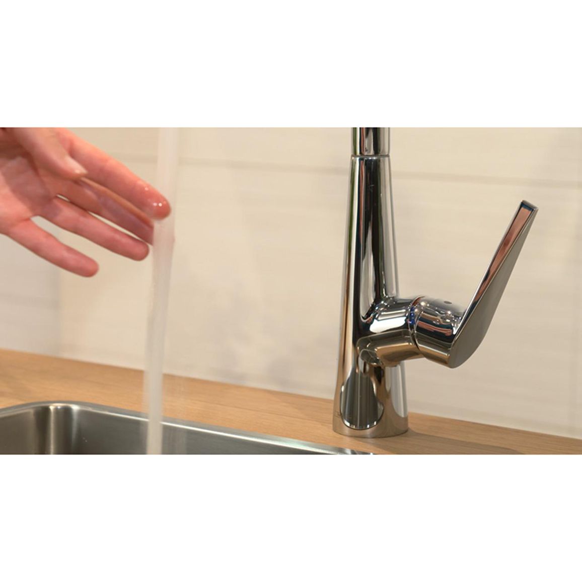 Смеситель для кухни Talis S KM260 хром Hansgrohe (72810000) Смеситель для кухни Talis S KM260 хром Hansgrohe (72810000)