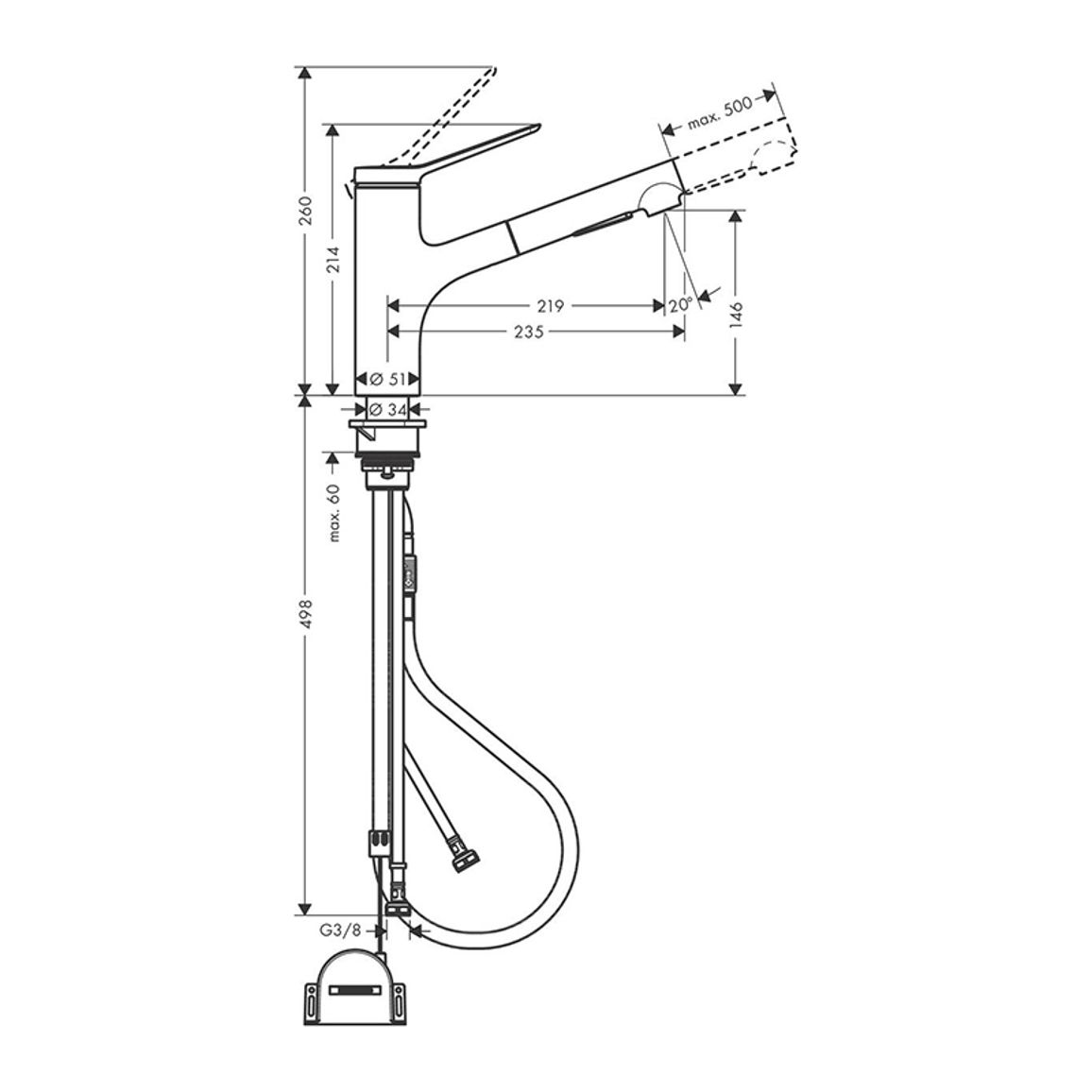 Смеситель для кухни Zesis M33 KM150s Box lite (в/ш) хром Hansgrohe (74803000) Смеситель для кухни Zesis M33 KM150s Box lite (в/ш) хром Hansgrohe (74803000)