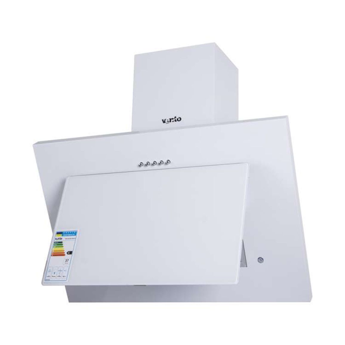 Пристенная вытяжка TIVOLI 60 WH (700) PB VENTOLUX