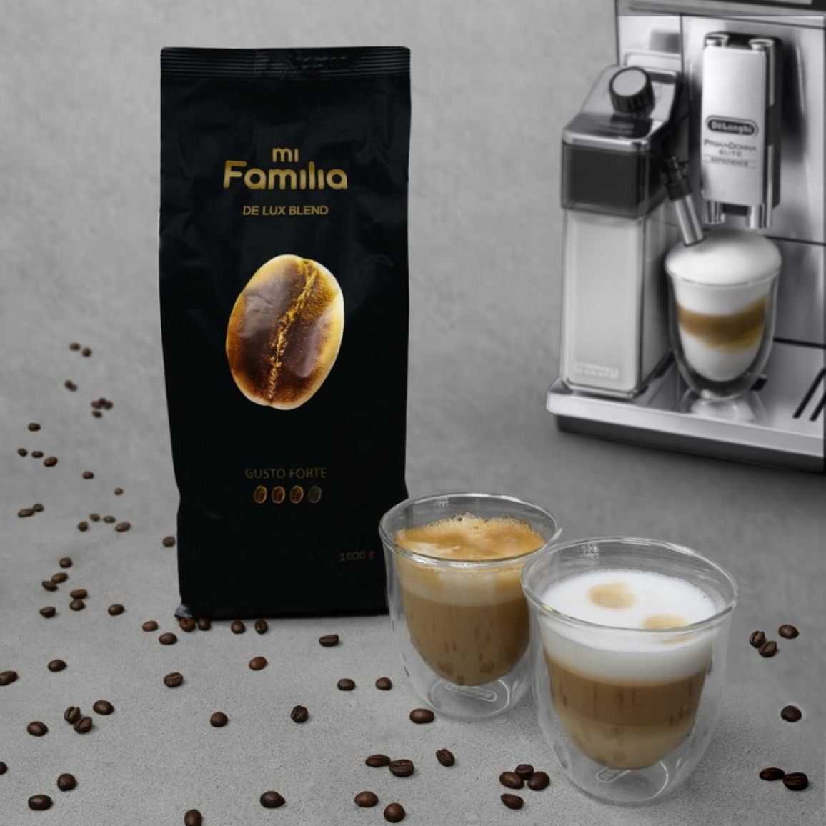 Кава в зернах De Lux Blend Mi Familia Кава в зернах De Lux Blend Mi Familia