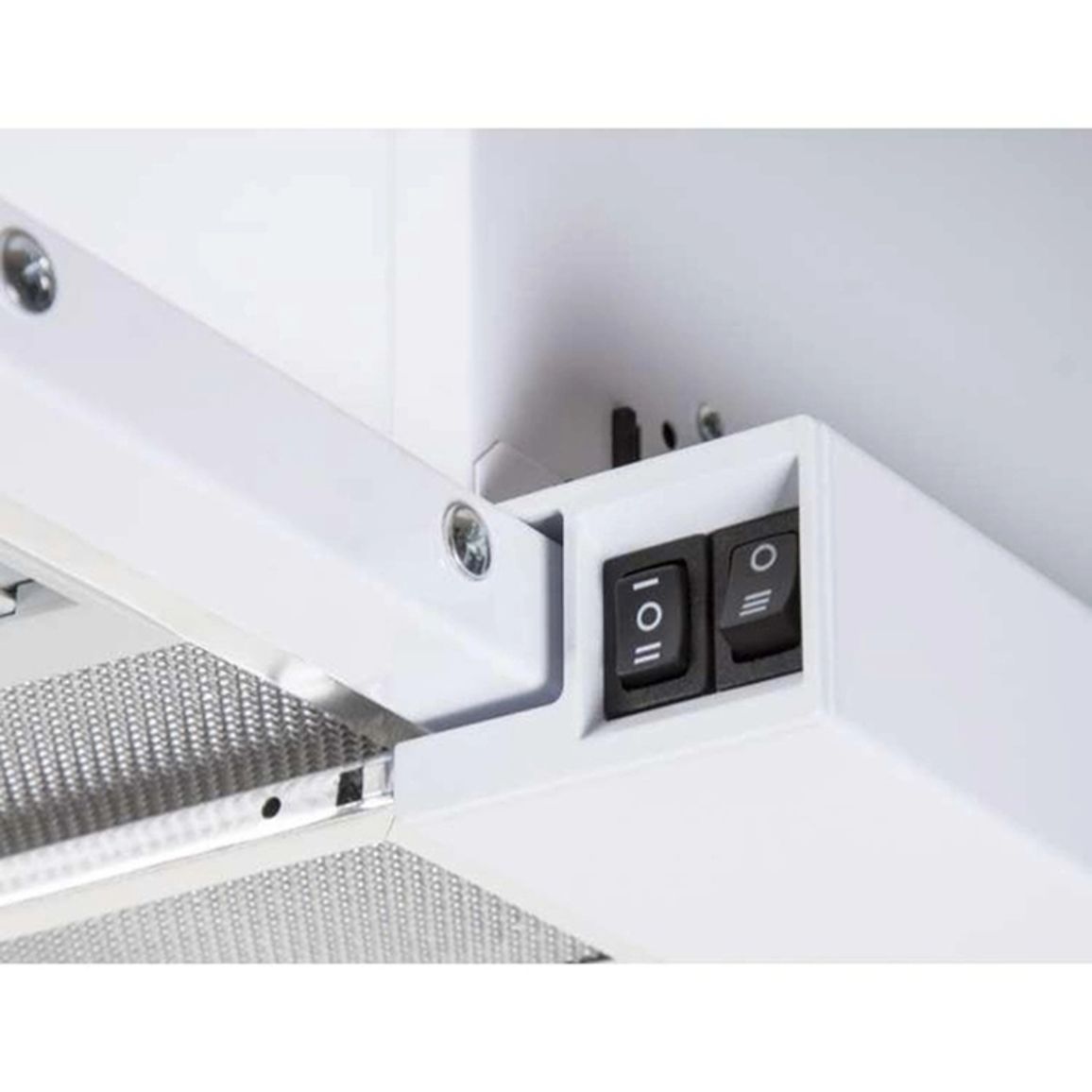 Телескопическая вытяжка GARDA 50 WH (1100) SMD LED VENTOLUX Телескопическая вытяжка GARDA 50 WH (1100) SMD LED VENTOLUX
