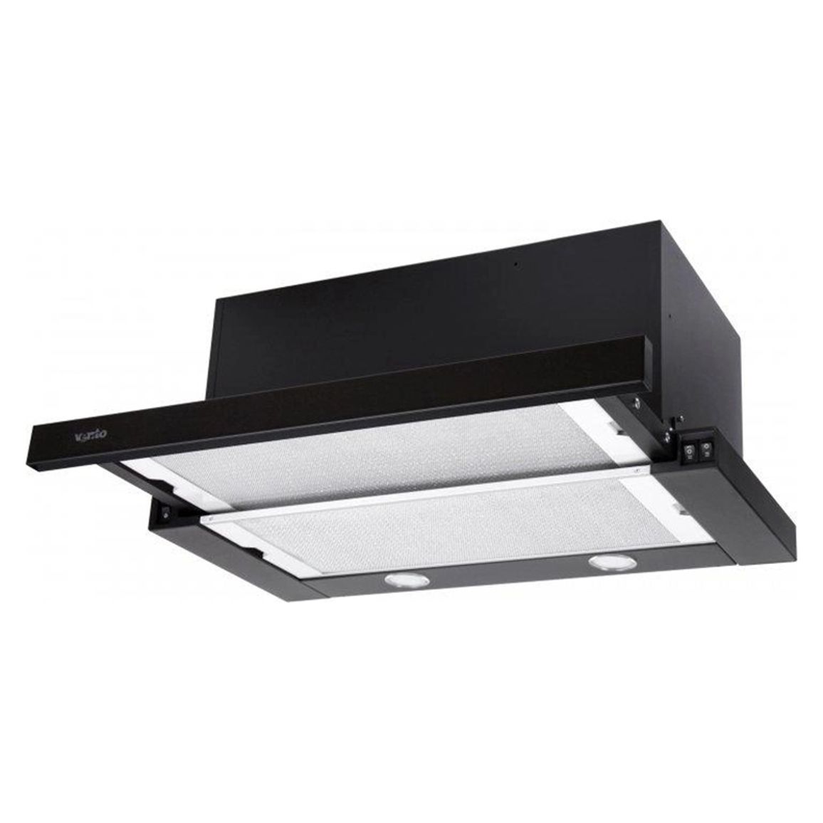 Телескопічна витяжка GARDA 60 BK (1100) SMD LED VENTOLUX Телескопічна витяжка GARDA 60 BK (1100) SMD LED VENTOLUX