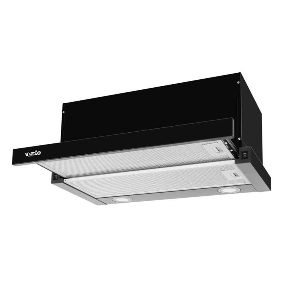 Телескопическая вытяжка GARDA 60 BK (1100) LED VENTOLUX Телескопическая вытяжка GARDA 60 BK (1100) LED VENTOLUX