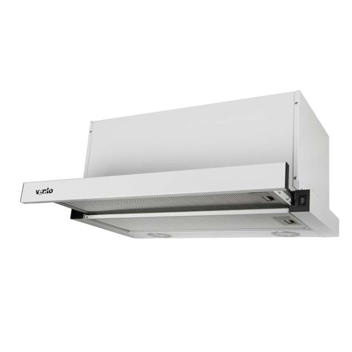 Телескопическая вытяжка GARDA 60 WH (1000) LED VENTOLUX Телескопическая вытяжка GARDA 60 WH (1000) LED VENTOLUX