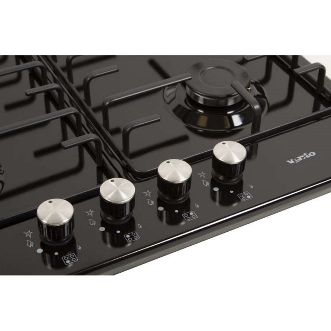 Газовая варочная поверхность HG640 MA3 S (BK) VENTOLUX Газовая варочная поверхность HG640 MA3 S (BK) VENTOLUX