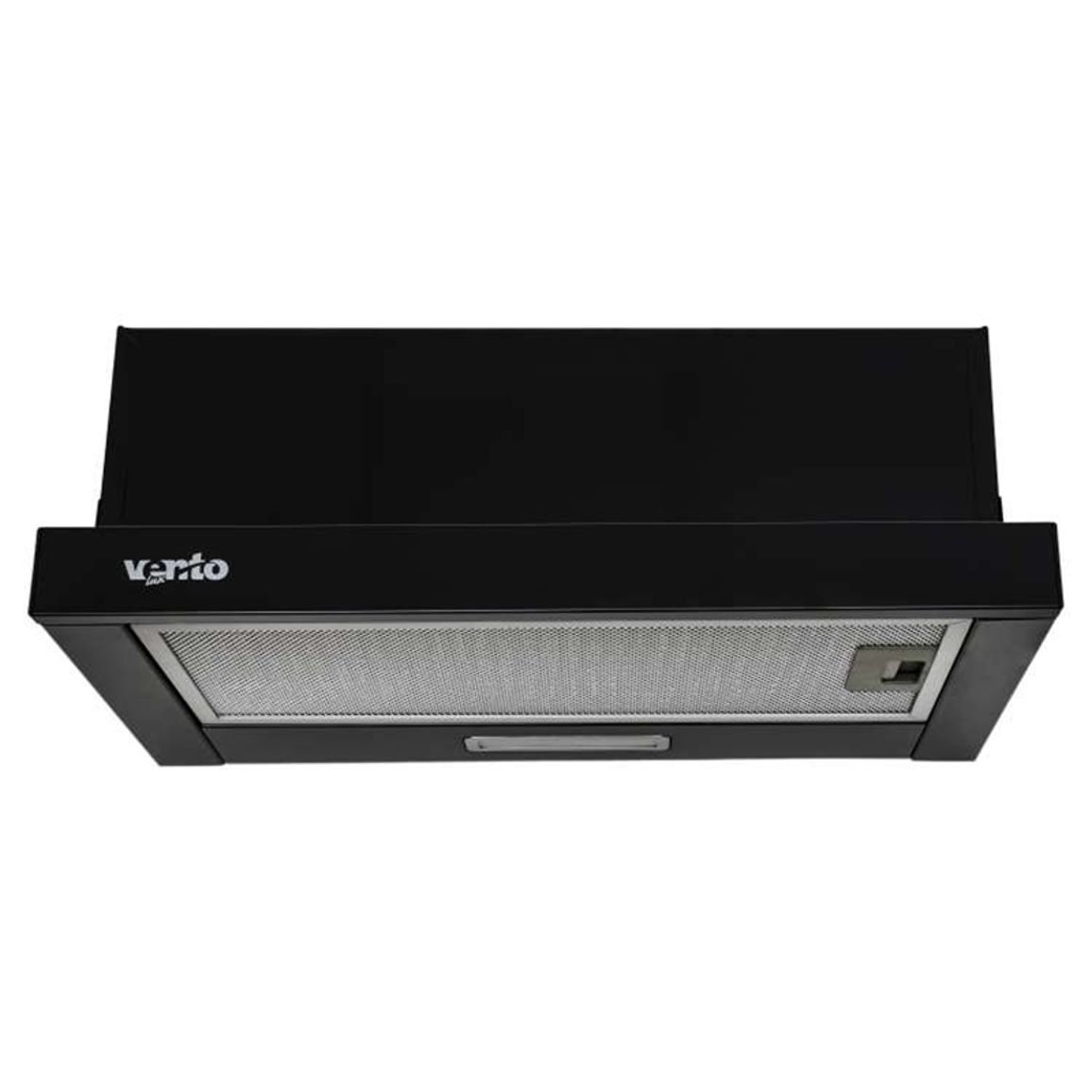 Телескопічна витяжка GARDA 50 BK (500) LED VENTOLUX