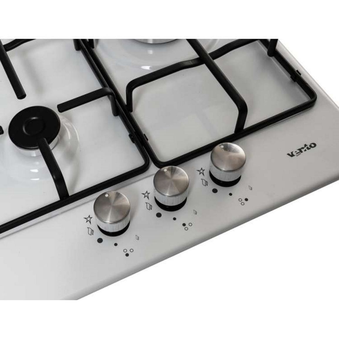 Газовая варочная поверхность HG430-B3 S (WH) VENTOLUX Газовая варочная поверхность HG430-B3 S (WH) VENTOLUX