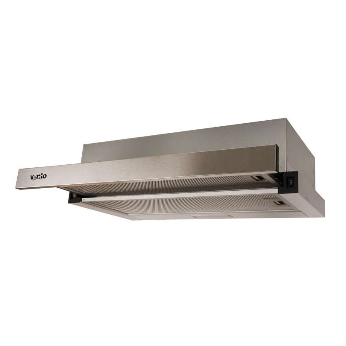 Телескопическая вытяжка GARDA 60 INOX (500) LED VENTOLUX Телескопическая вытяжка GARDA 60 INOX (500) LED VENTOLUX