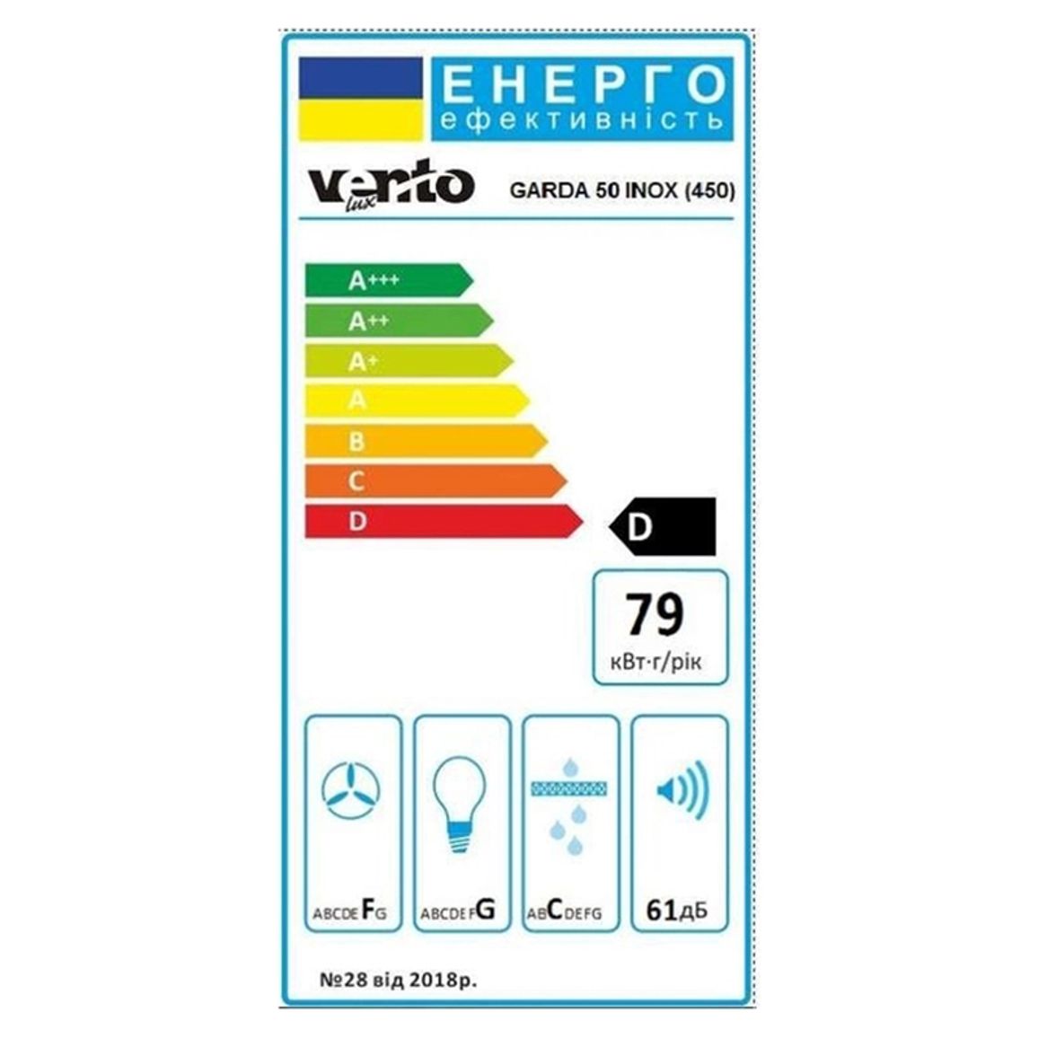 Телескопическая вытяжка GARDA 50 INOX (450) VENTOLUX Телескопическая вытяжка GARDA 50 INOX (450) VENTOLUX