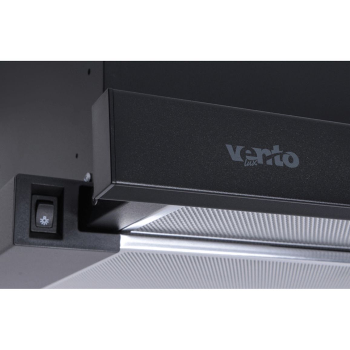 Телескопічна витяжка GARDA 60 BK (450) VENTOLUX