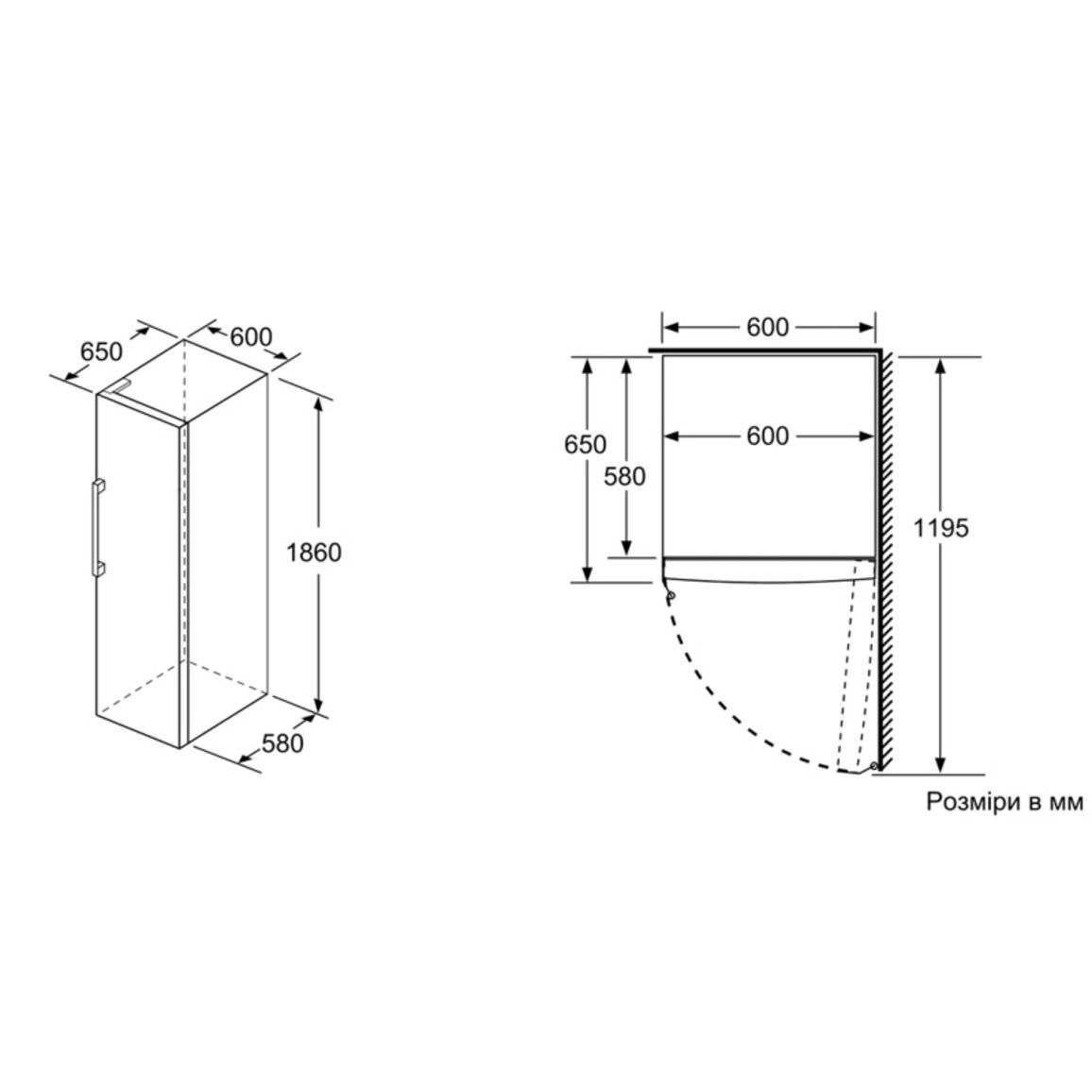 Морозильна шафа GSN36VL30U Bosch Морозильна шафа GSN36VL30U Bosch